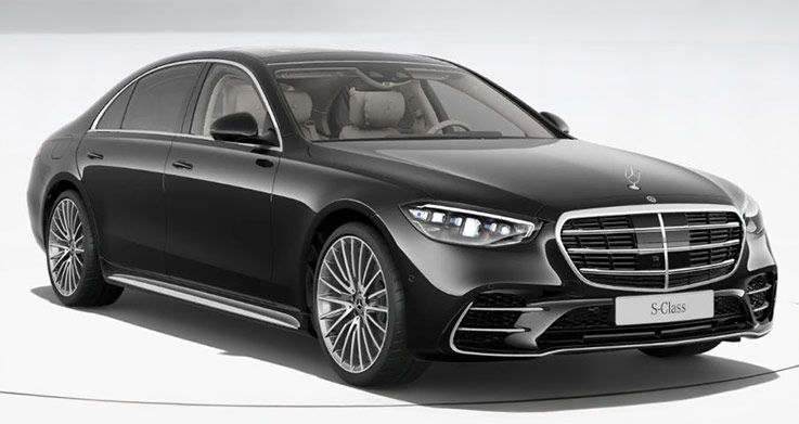 First Class Mercedes S Klasse